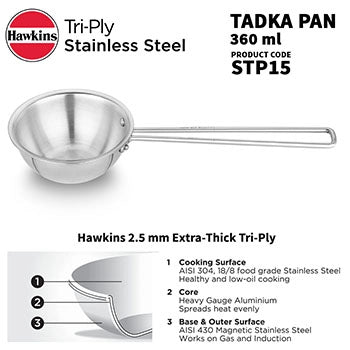 TRI-PLY TADKA PAN