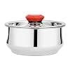 Chakmak Swift Stainless Steel Pot with Lid | 2 Piece Cookware Set | Serving & Cooking
