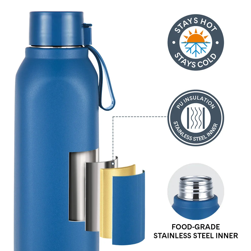 Larah Cube Square Thermoware Bottle