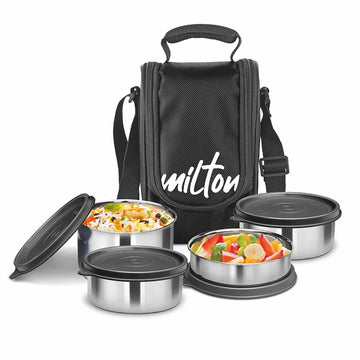 Milton Tasty Lunch Steel Tiffin