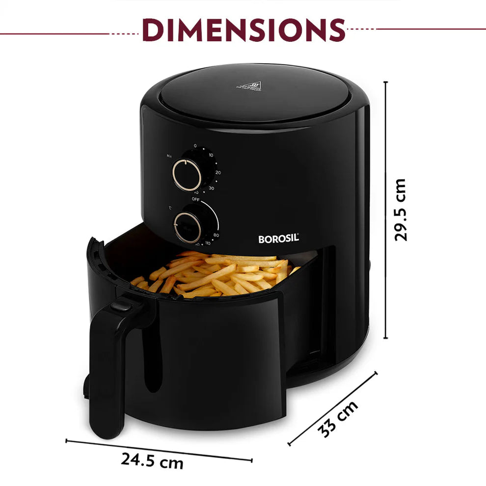 Borosil Best 3.5L Air Fryer