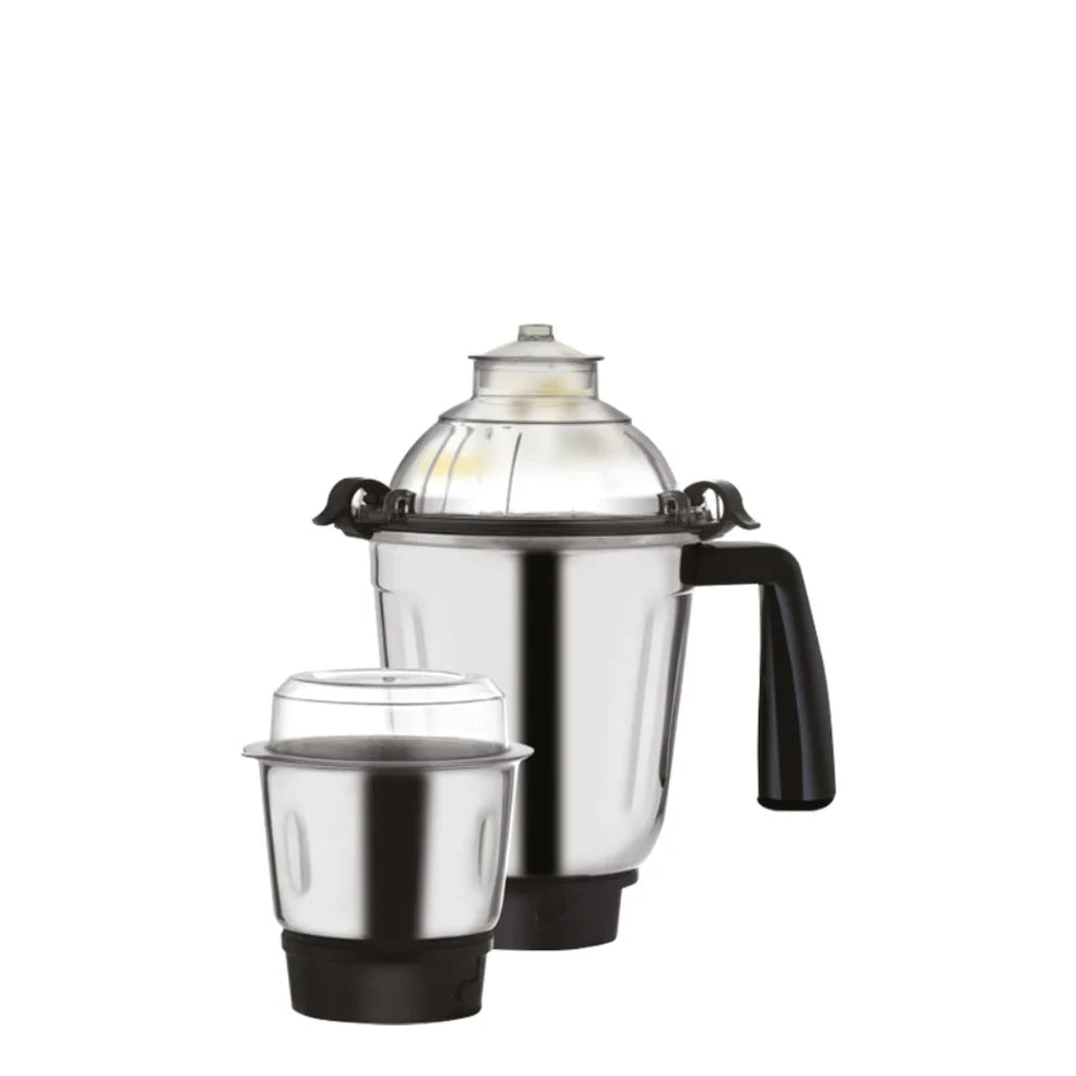 Borosil Silverline W16 750W Mixer Grinder with 3 Stainless Steel Jars