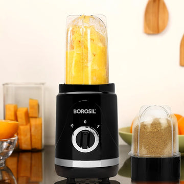 Borosil Nutrifresh NB04 400W Blender, Grinder & Mincer