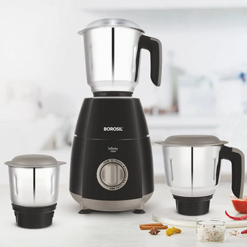 Borosil Infinity 750W Mixer Grinder with 3 Stainless Steel Jars