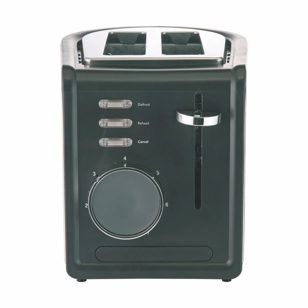 Borosil SS Krispy 2-Slice Pop-Up Toaster