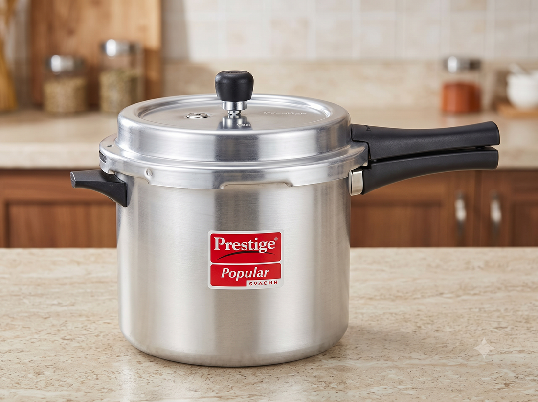 Prestige Popular Svachh Aluminium 10 L Pressure Cooker