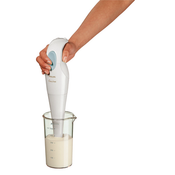 Hand Blender Philips HR1350/90 | 250W with Powerful and Detachable Plastic Bar | White